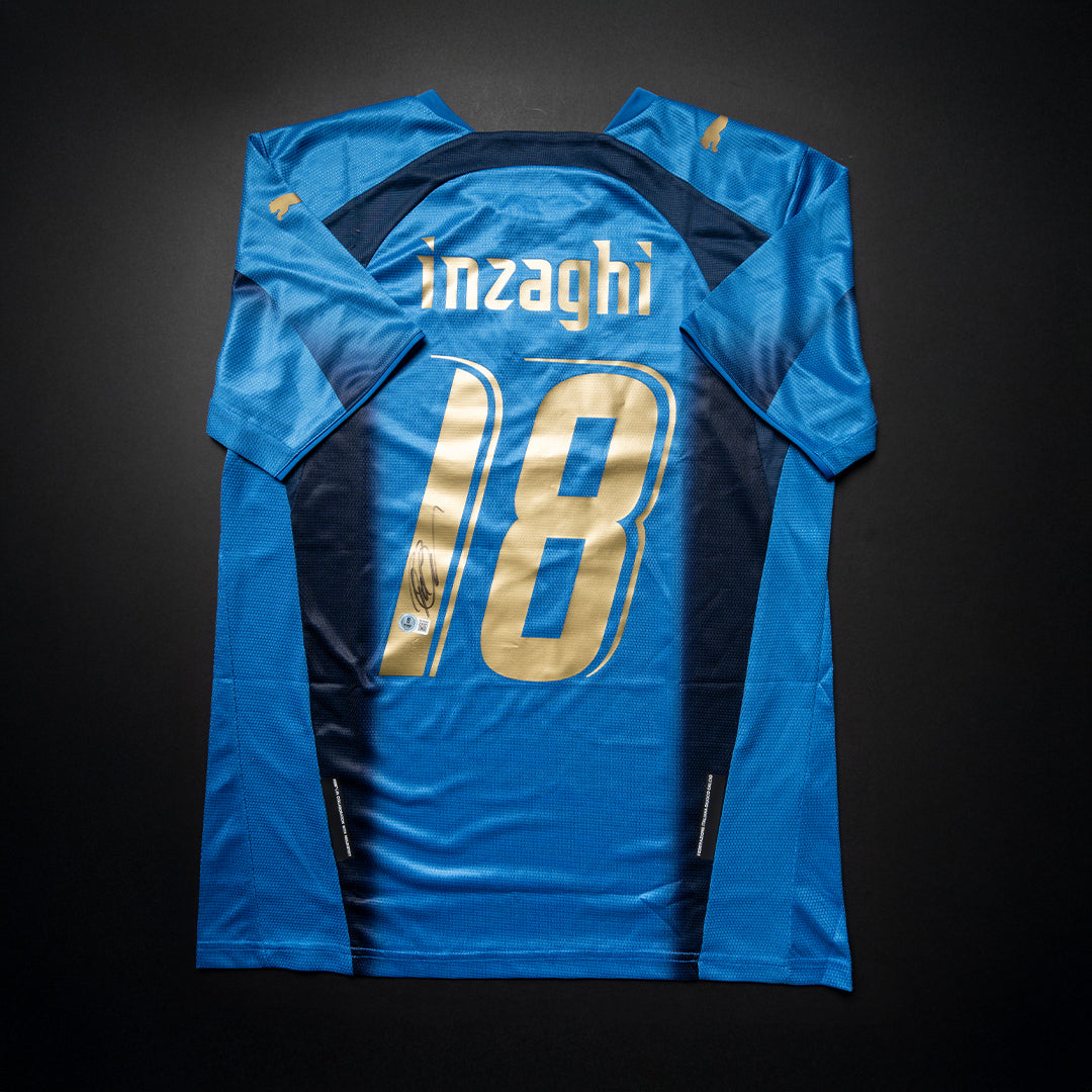 Jersey Firmado Filippo Inzaghi - Italia
